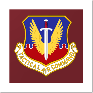 Tactical Air Command Crest (Small) Posters and Art